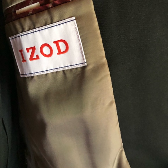 IZOD MEN’s SUIT CLASSIC BLACK SIZE 38 REGULAR - Picture 4 of 8